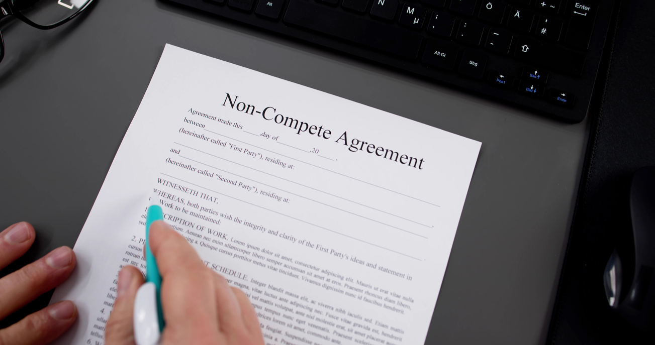 Image of a non-compete agreement